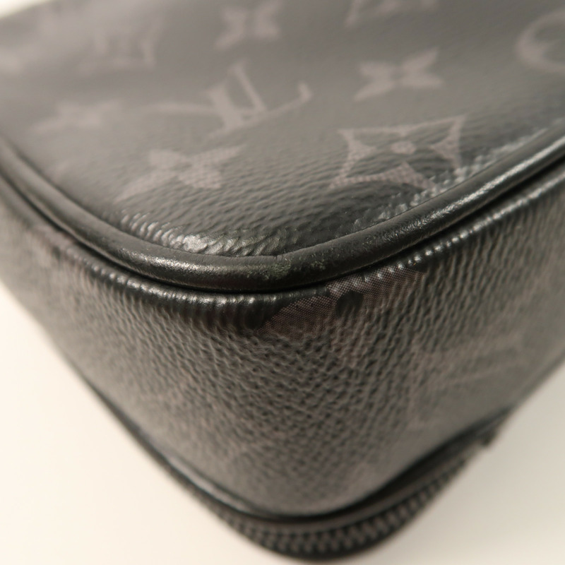 LOUIS VUITTON Monogram Eclipse Alpha Messenger肩背袋-10