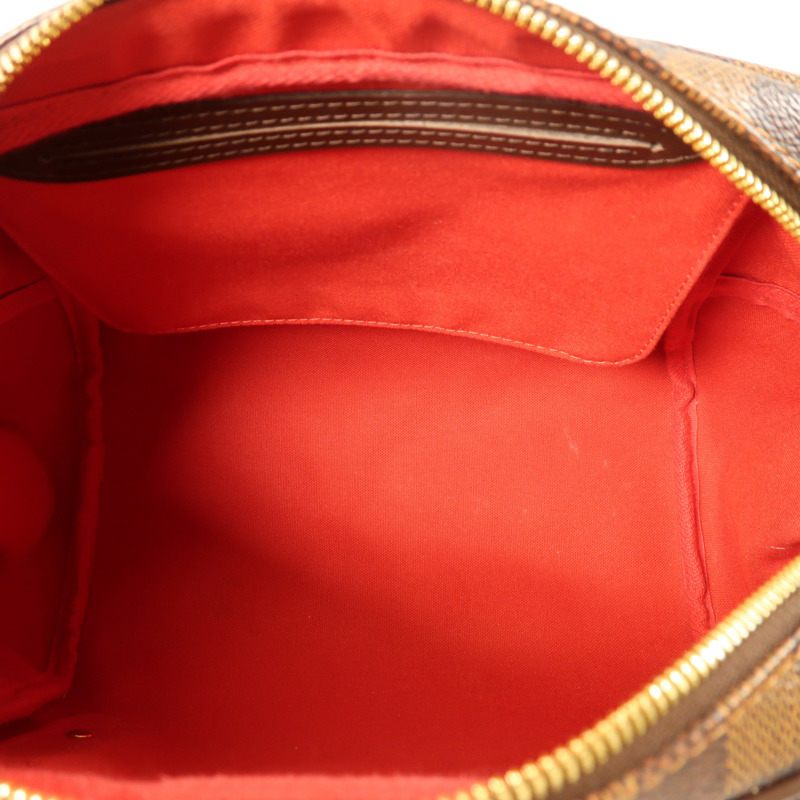 LOUIS VUITTON Damier Rivington PM金扣肩背袋-4