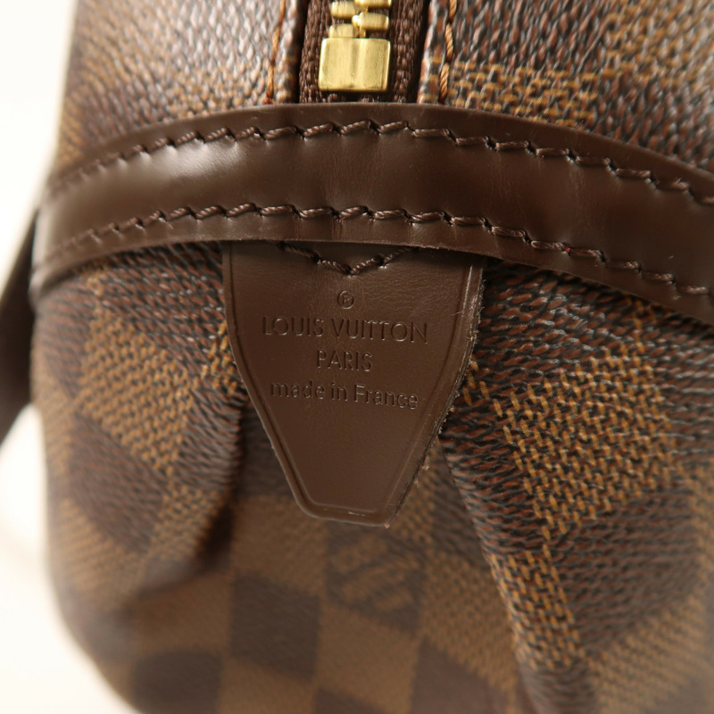 LOUIS VUITTON Damier Rivington PM金扣肩背袋-6