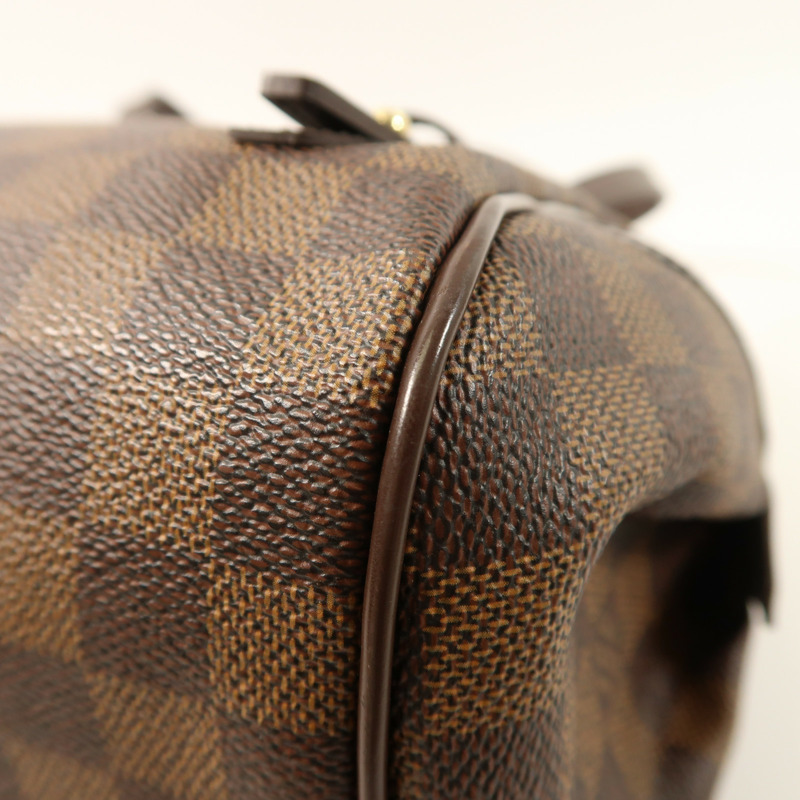 LOUIS VUITTON Damier Rivington PM金扣肩背袋-10