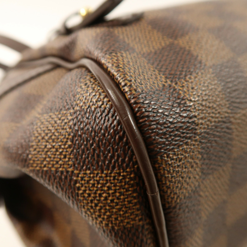 LOUIS VUITTON Damier Rivington PM金扣肩背袋-11