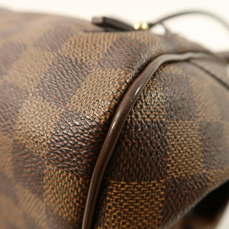 LOUIS VUITTON Damier Rivington PM金扣肩背袋-12