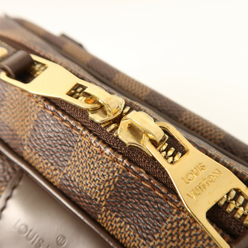 LOUIS VUITTON Damier Rivington PM金扣肩背袋-14