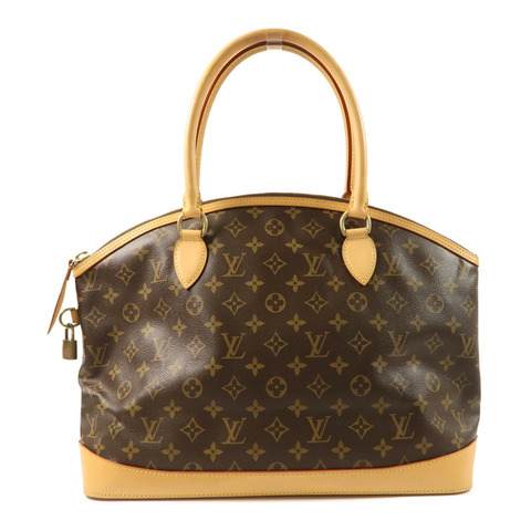 LOUIS VUITTON Monogram Lockit Horizontal金扣肩背袋