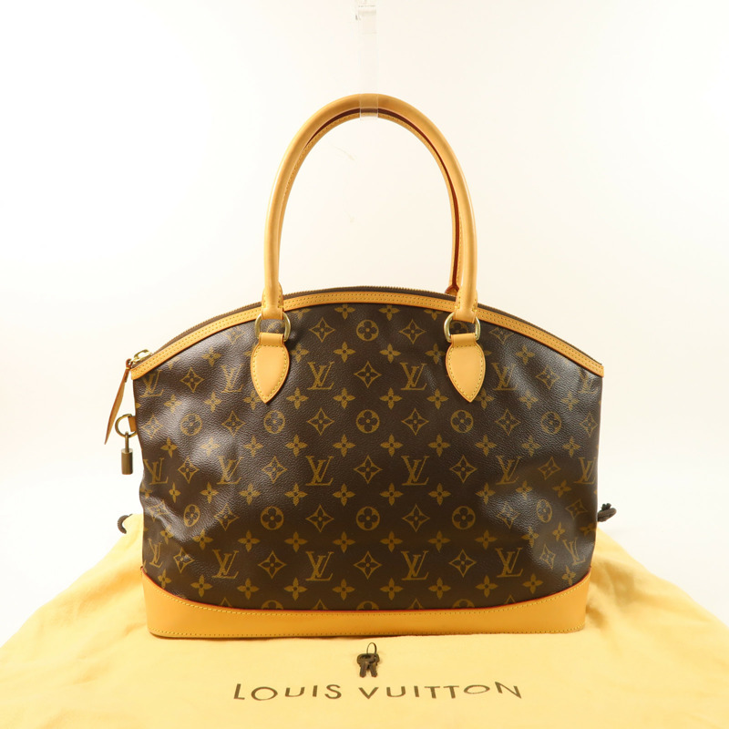 LOUIS VUITTON Monogram Lockit Horizontal金扣肩背袋-8