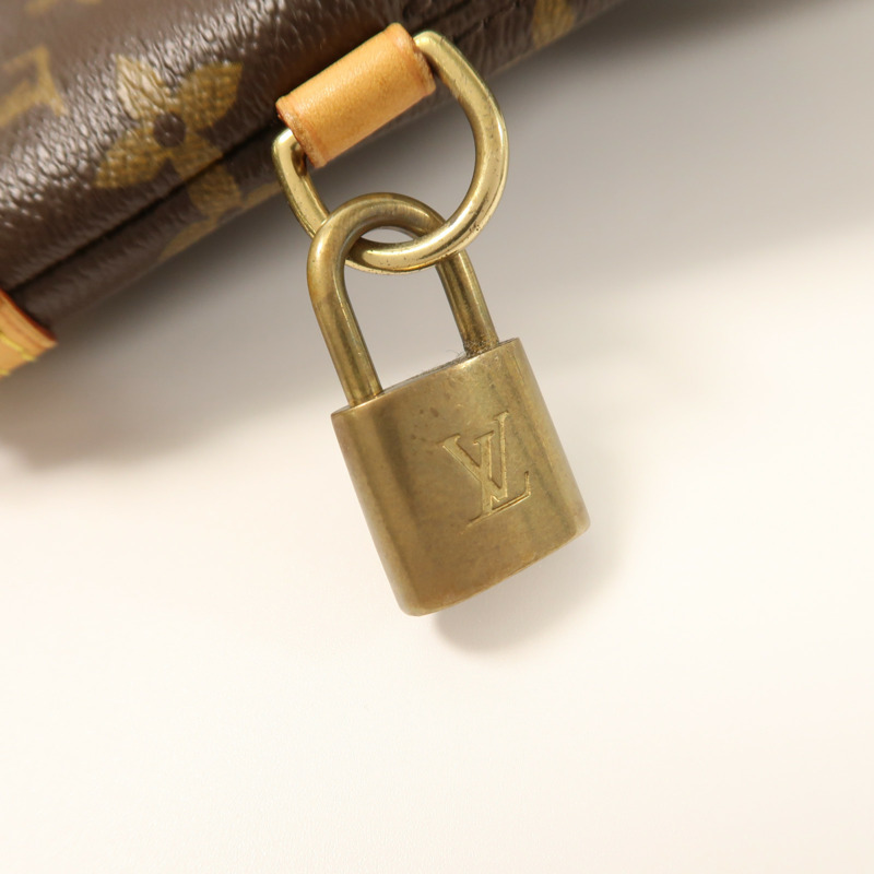 LOUIS VUITTON Monogram Lockit Horizontal金扣肩背袋-21