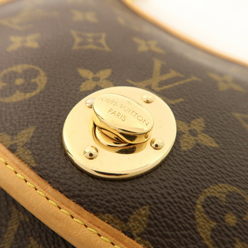 LOUIS VUITTON Monogram Tulum PM金扣肩背袋-9