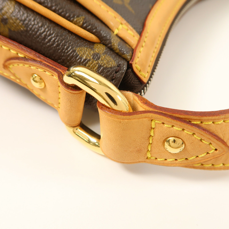 LOUIS VUITTON Monogram Tulum PM金扣肩背袋-17