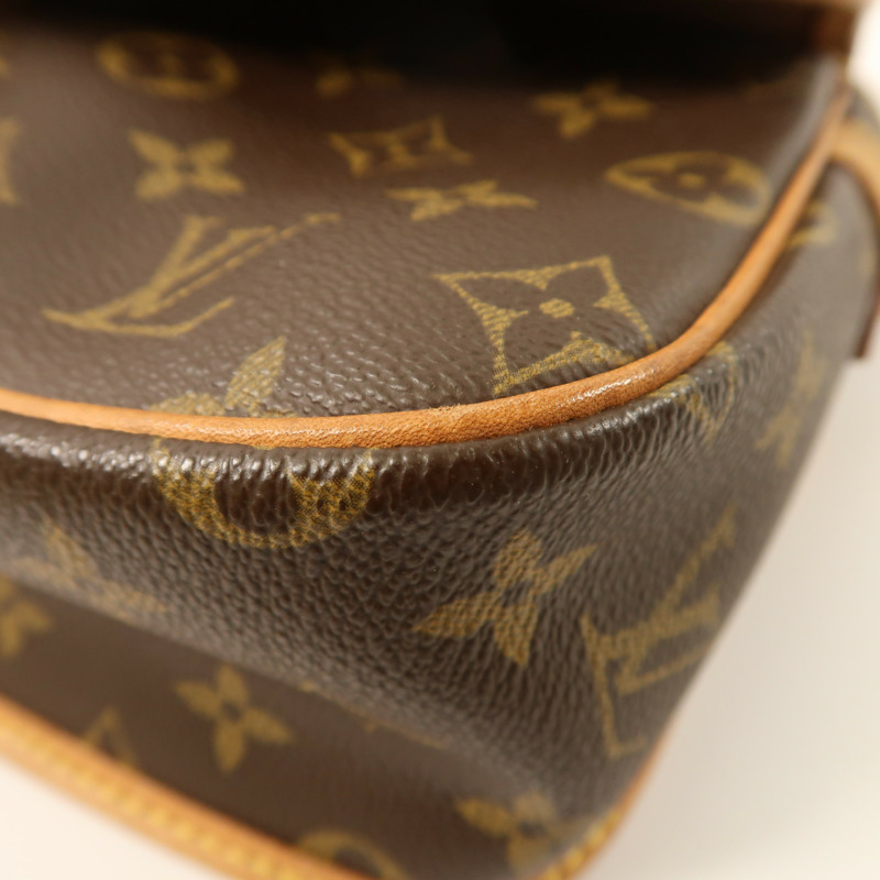 LOUIS VUITTON Monogram Sologne金扣肩背袋-10