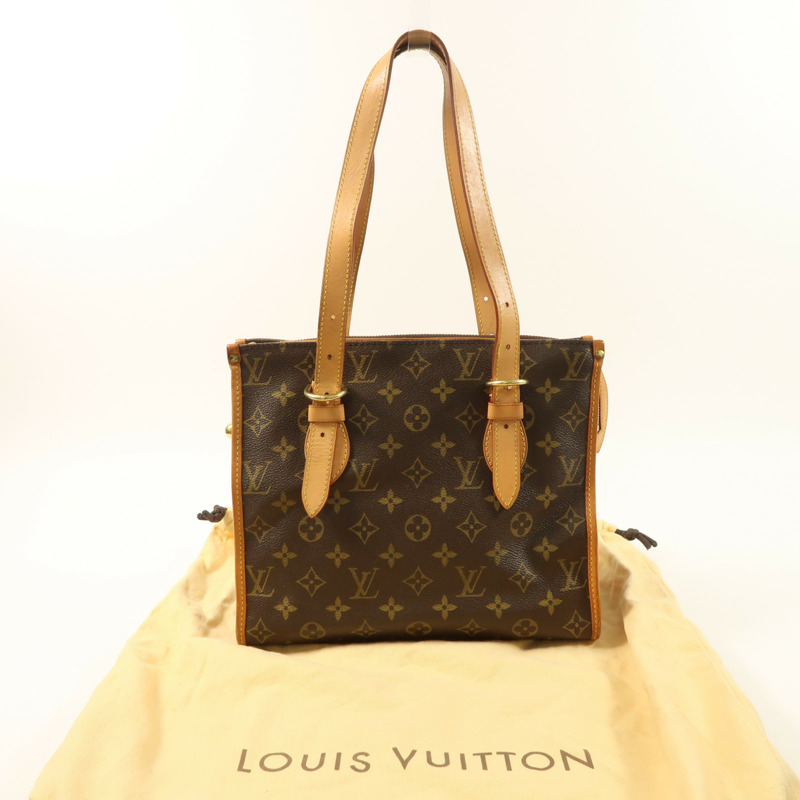 LOUIS VUITTON Monogram Popincourt Haut金扣肩背袋-8