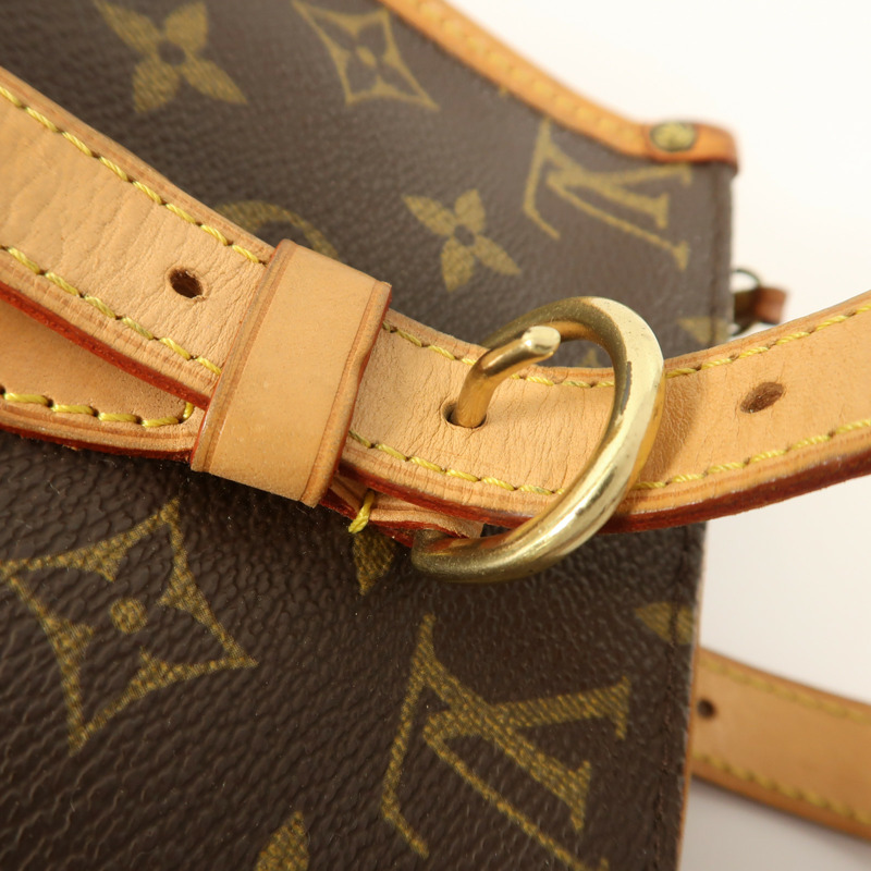 LOUIS VUITTON Monogram Popincourt Haut金扣肩背袋-14