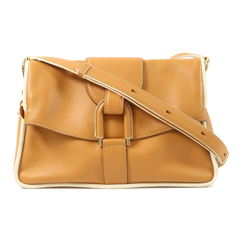 Delvaux 牛皮皮革Givry PM金扣肩背袋-0