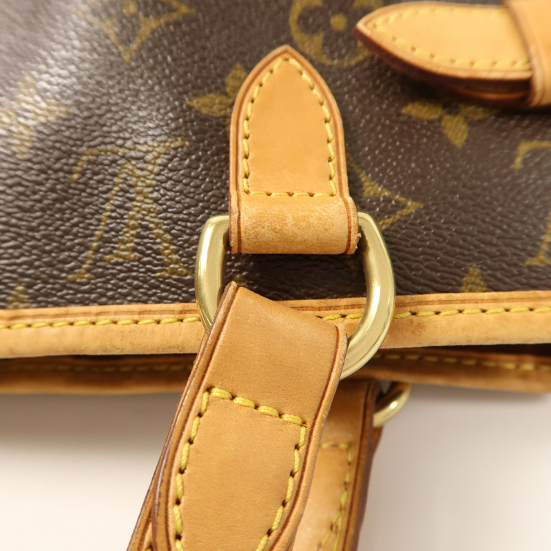 LOUIS VUITTON Monogram Batignolles金扣肩背袋-14