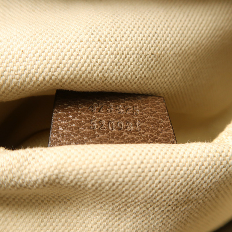 GUCCI 塗層帆布Neo Vintage GG Supreme Backpack金扣肩背袋/背包-6