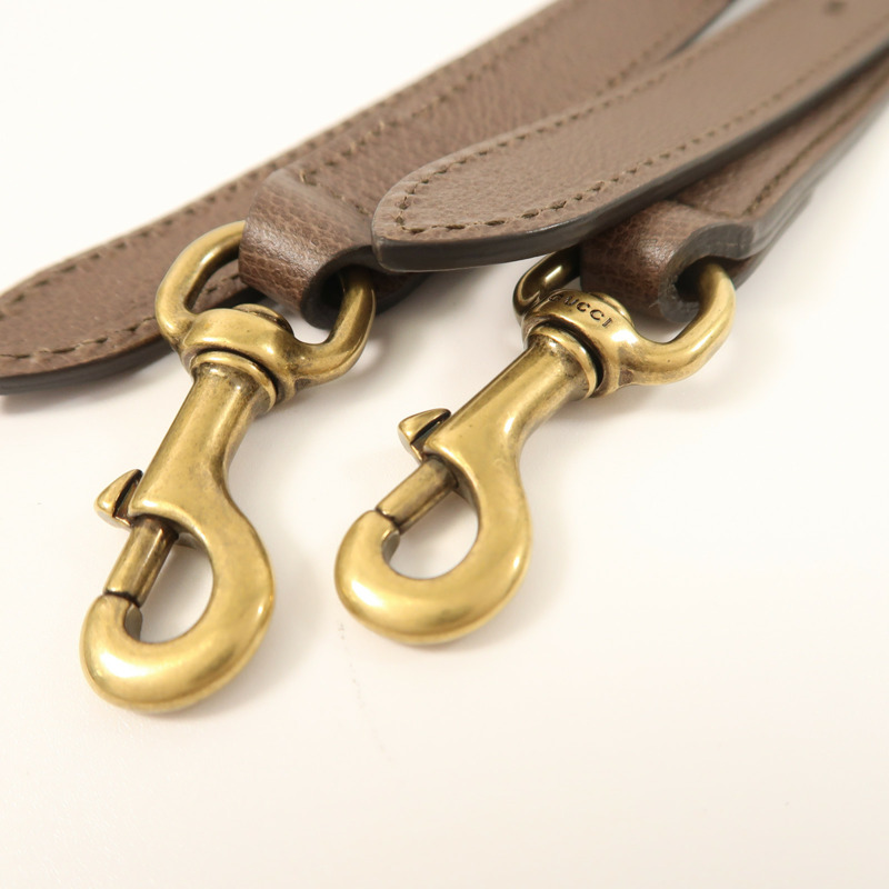 GUCCI 塗層帆布Neo Vintage GG Supreme Backpack金扣肩背袋/背包-14