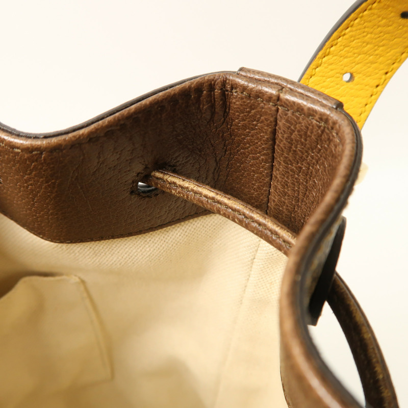 GUCCI 塗層帆布Neo Vintage GG Supreme Backpack金扣肩背袋/背包-16