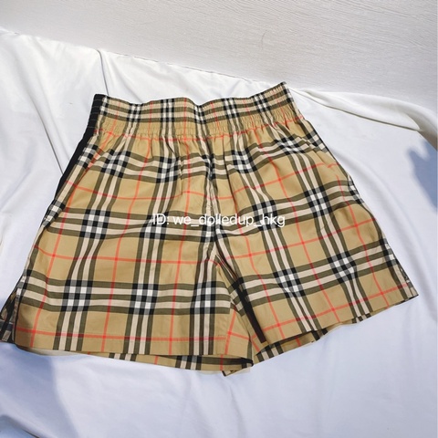 BURBERRY 經典格仔短褲 UK4