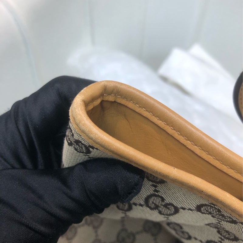 Gucci 米色Tote 奶茶帶 XC120-10