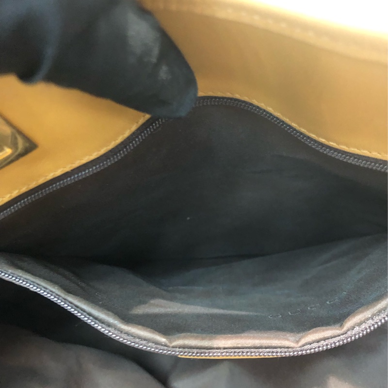 Gucci 米色Tote 奶茶帶 XC120-16