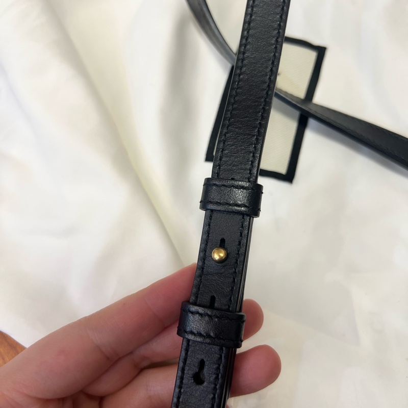 Gucci marmont 黑色相機包-15