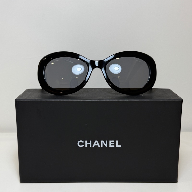 Chanel Oval 墨鏡-0