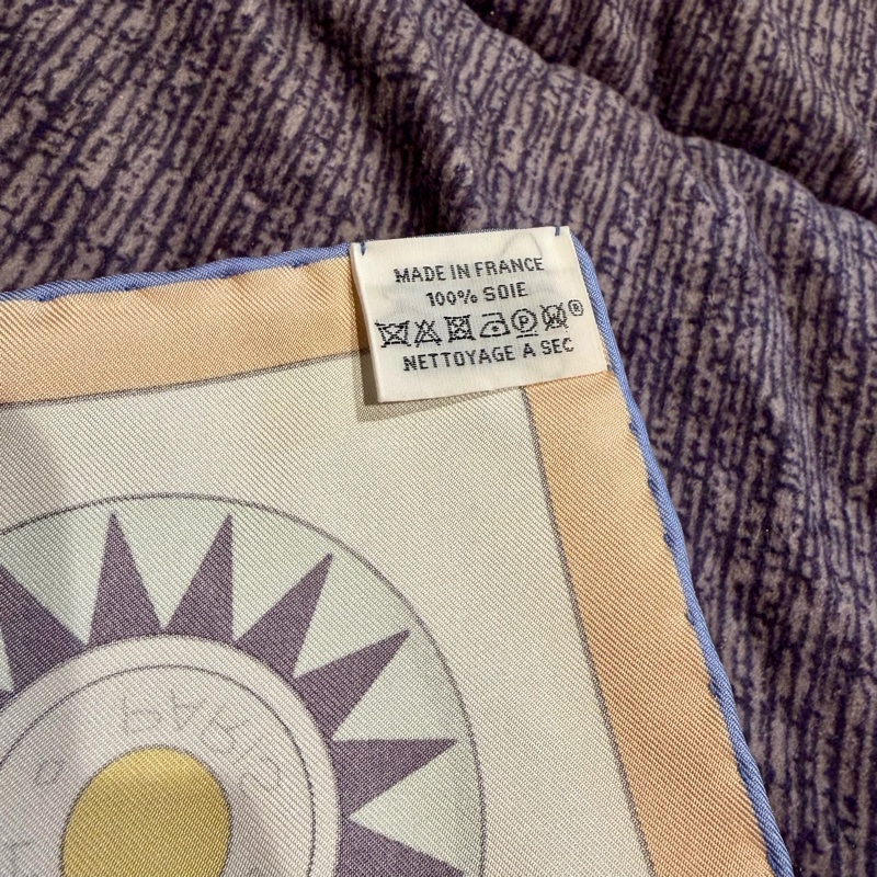 Hermes 雙人下午茶 Tea for Two scarf 90*90絲巾 全新全配-7