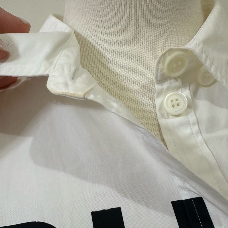 二手BURBERRY白襯衫洋裝-9