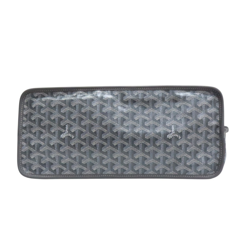 灰色 Goyardine帆布 Anjou PM 肩背包【GOYARD 高雅德】-3
