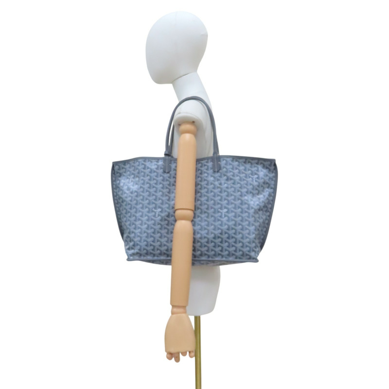 灰色 Goyardine帆布 Anjou PM 肩背包【GOYARD 高雅德】-9