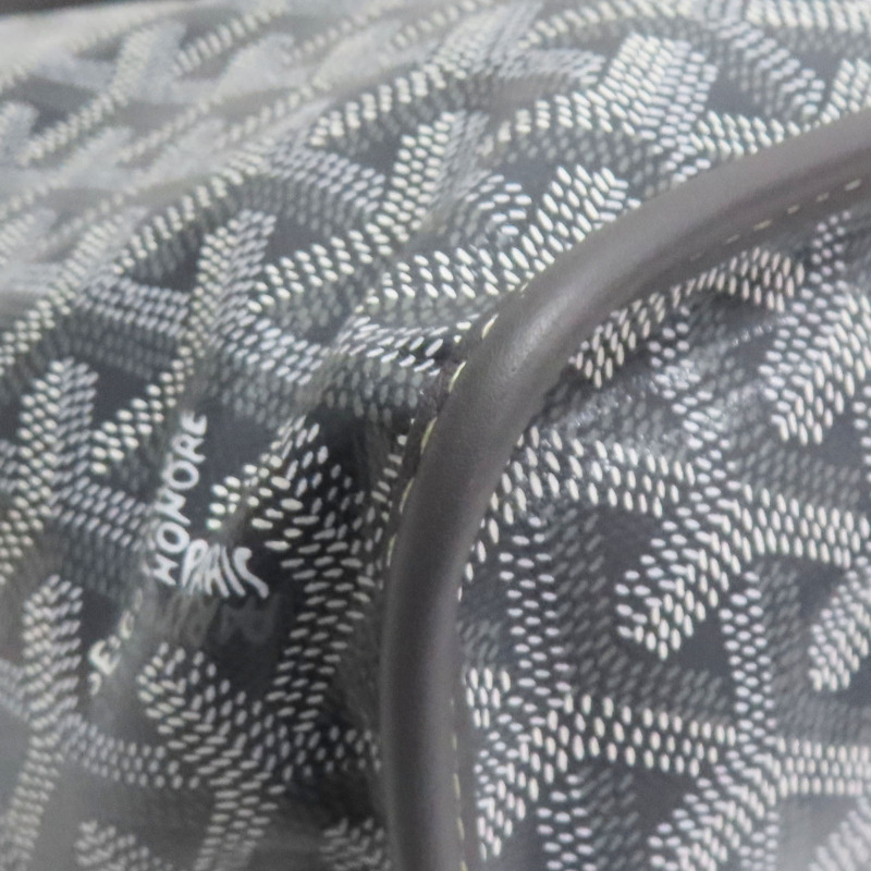 灰色 Goyardine帆布 Anjou PM 肩背包【GOYARD 高雅德】-10