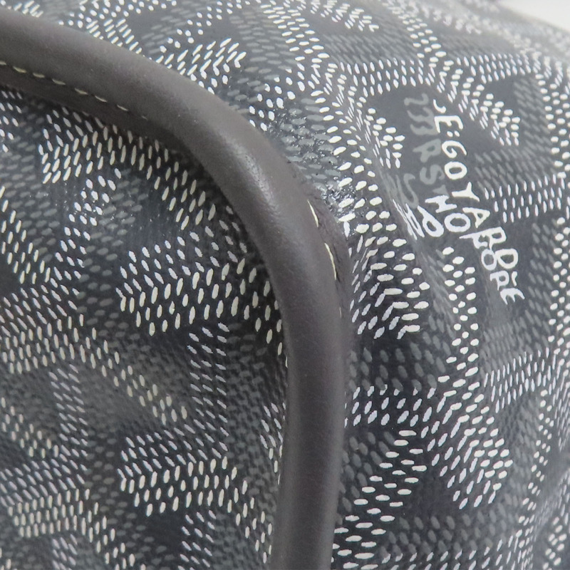 灰色 Goyardine帆布 Anjou PM 肩背包【GOYARD 高雅德】-11
