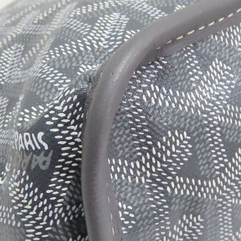 灰色 Goyardine帆布 Anjou PM 肩背包【GOYARD 高雅德】-12