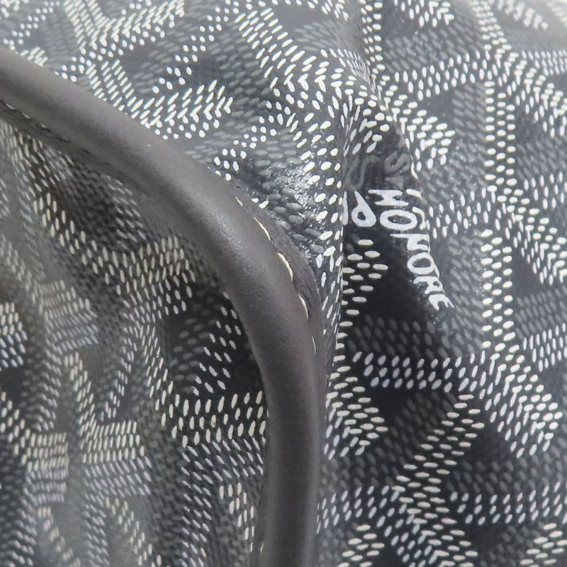 灰色 Goyardine帆布 Anjou PM 肩背包【GOYARD 高雅德】-13