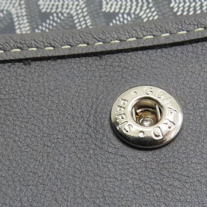 灰色 Goyardine帆布 Anjou PM 肩背包【GOYARD 高雅德】-14