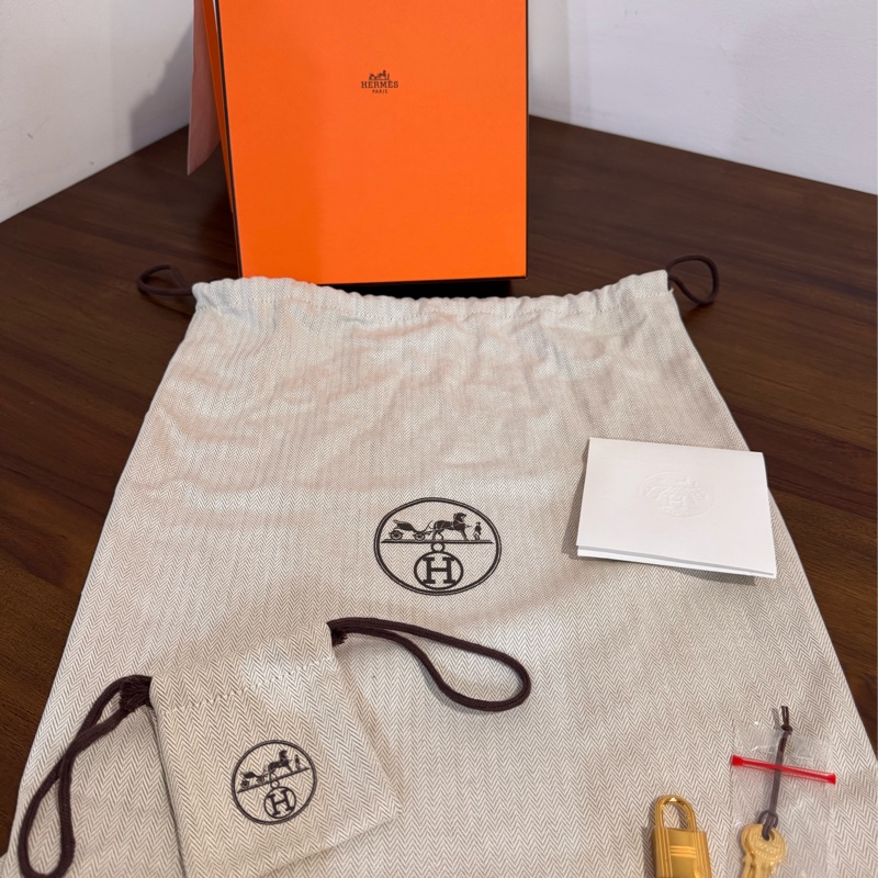 Hermes Picotin 18 M4奶灰色 金扣 W刻 TC 全新菜籃-26