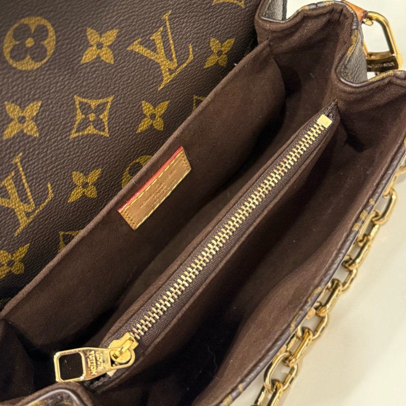 (美包甜價)LV 小郵差法棍 芯片款 M46279 Pochette Metis East West-9