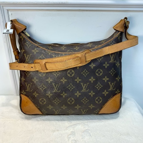 LV路易威登Louis Vuitton 牛角包小號中古包老花