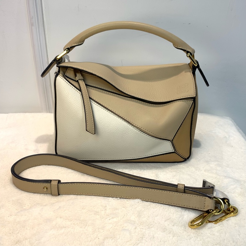 LOEWE 羅意威 puzzle bag 小號拼色-0