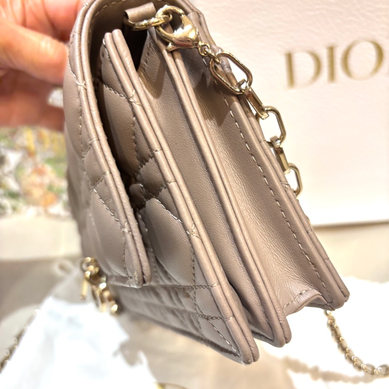 My Dior 迷你包 淡米色 Cannage 籐格紋羊皮 編號: S0980ONMJ_M51U-17