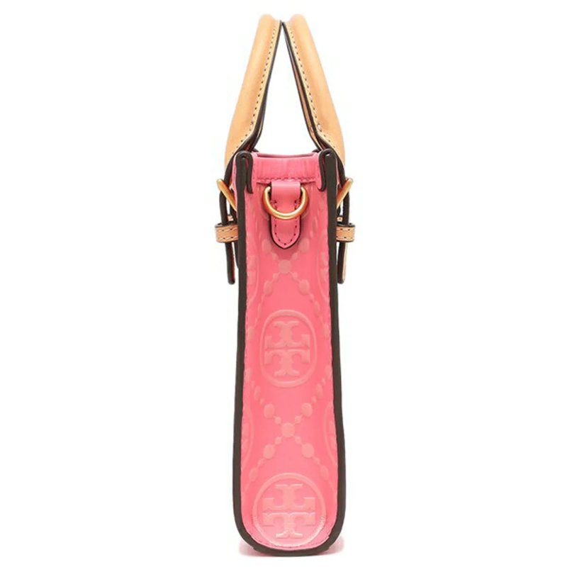 【TORY BURCH】琴譜兩用包-玫瑰粉色-4