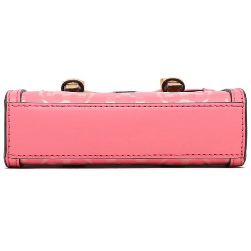 【TORY BURCH】琴譜兩用包-玫瑰粉色-5