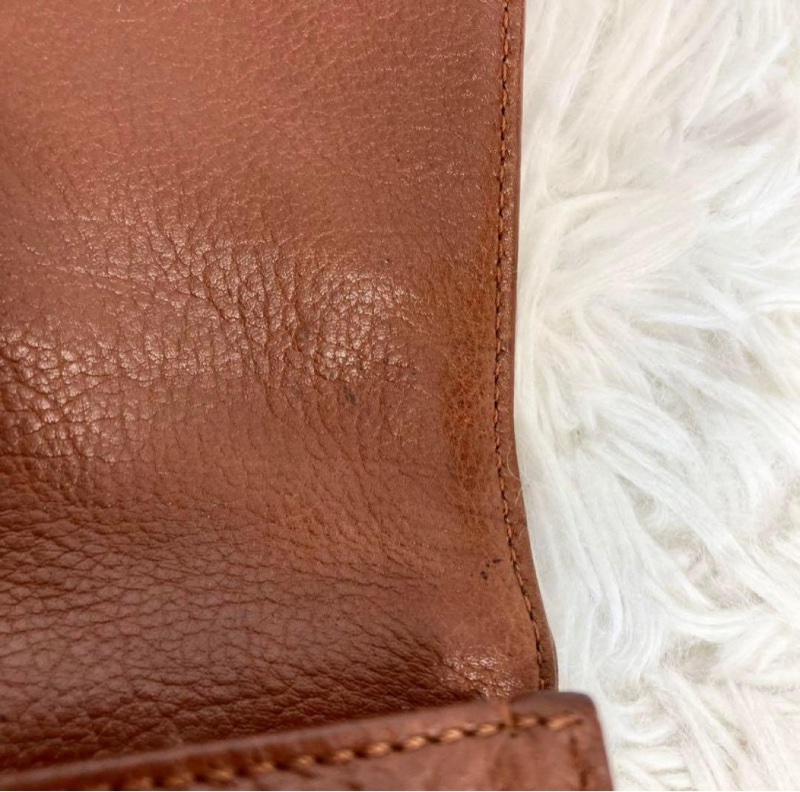 LOEWE 羅威 棕色牛皮肩背包-7