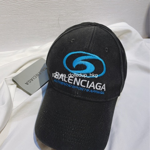 BALENCIAGA 黑色帽子 59cm L size