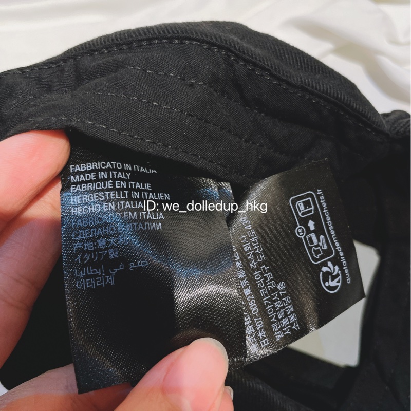 BALENCIAGA 黑色帽子 59cm L size-3