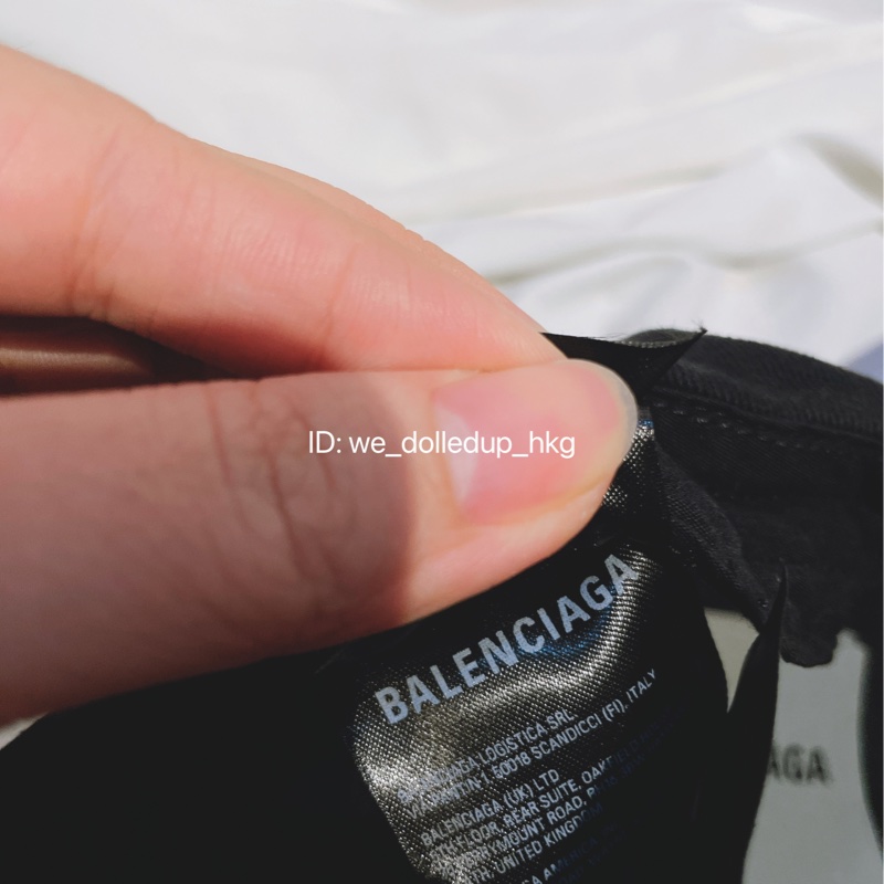 BALENCIAGA 黑色帽子 59cm L size-5