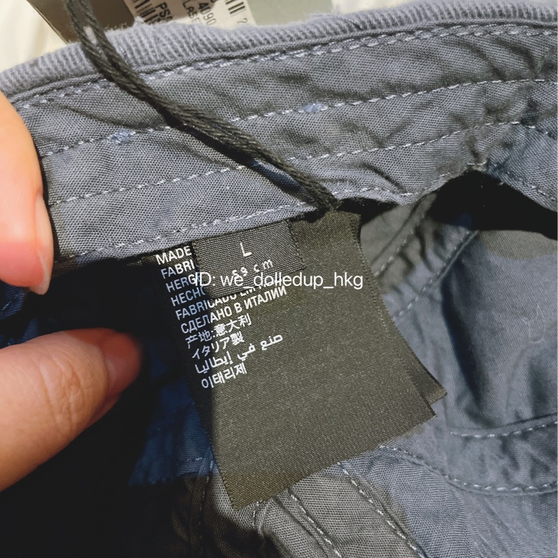 BALENCIAGA 藍色 做舊 車線 帽子 59cm L size-6