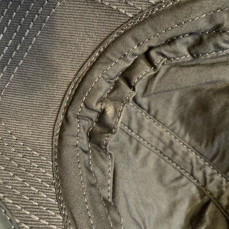 BALENCIAGA 藍色 做舊 車線 帽子 59cm L size-8