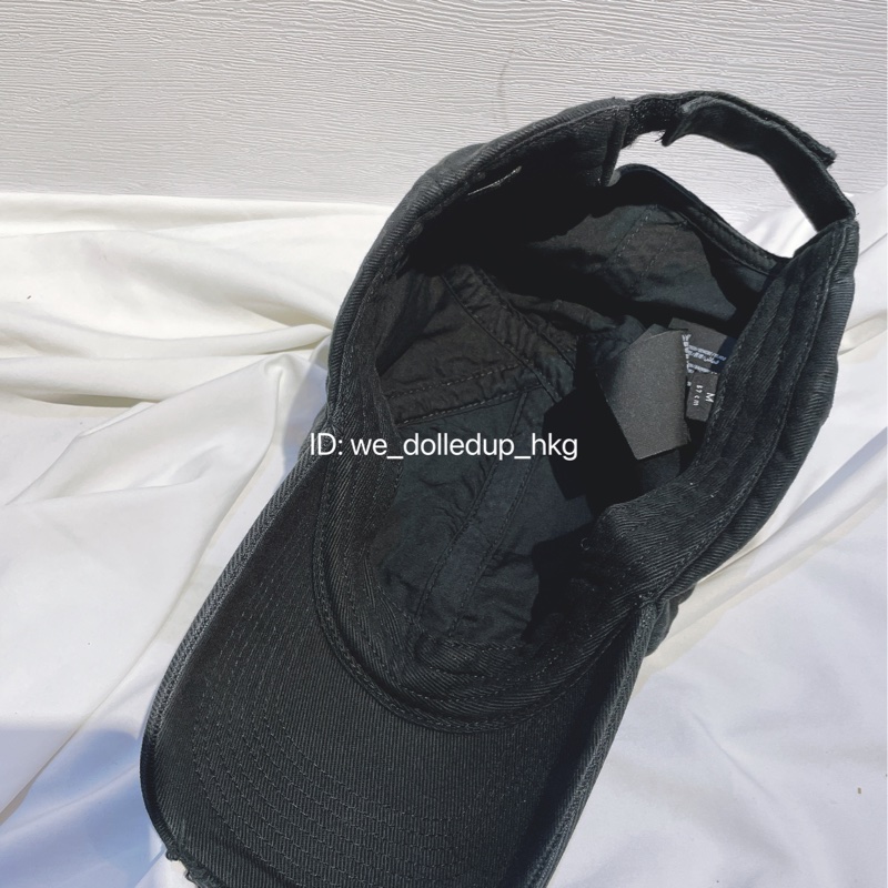 BALENCIAGA 可樂 經典 黑色帽子 57cm M size-3
