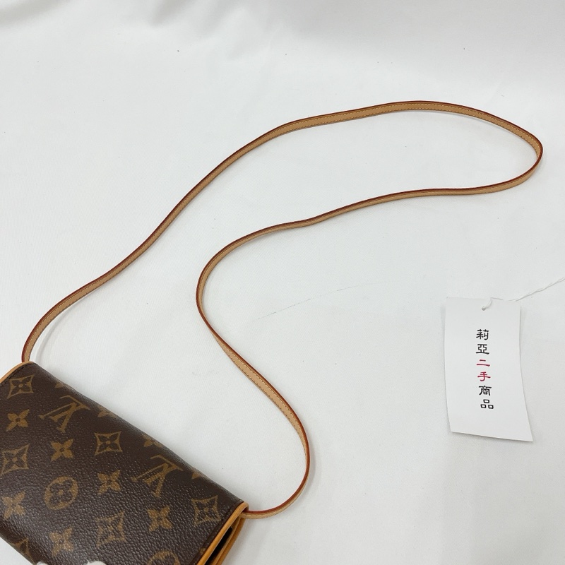 莉亞精品♡LV M51852 信封斜背包 小款 二手-16