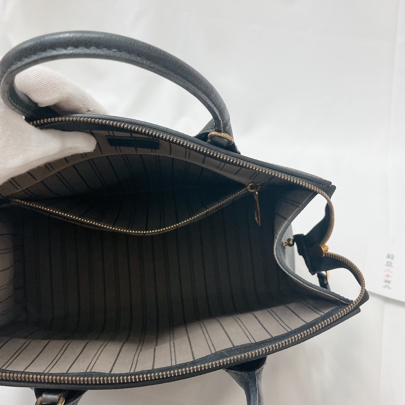 莉亞精品♡LV m41748 黑壓紋手提斜背包 二手-19